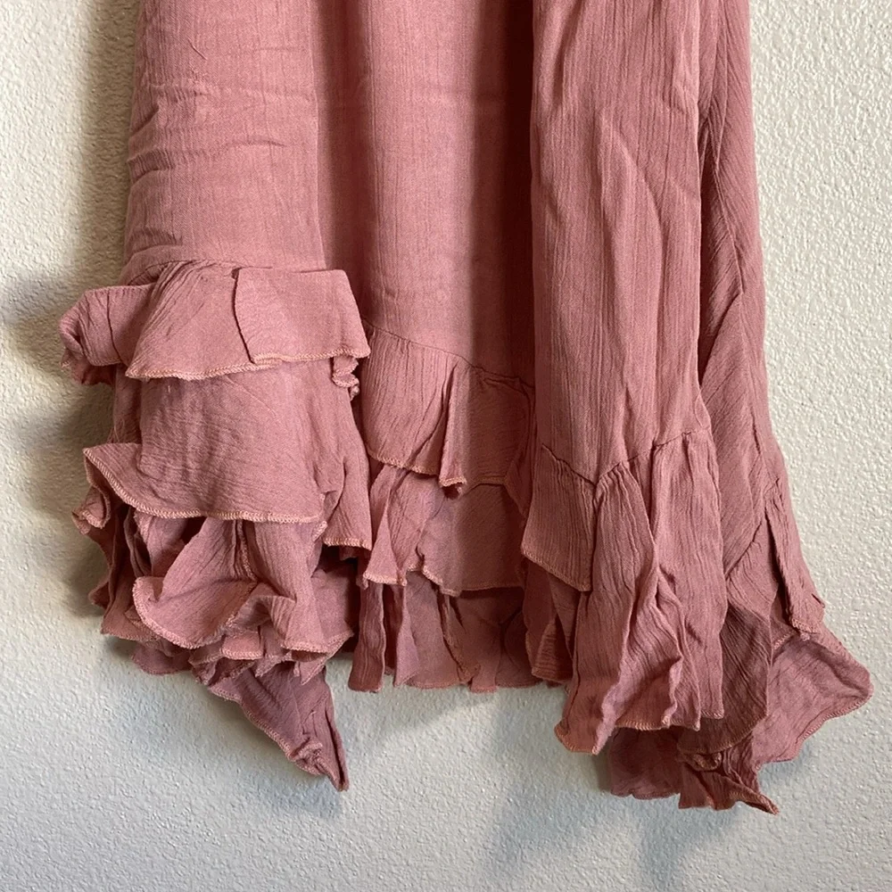 Free People Adella Slip Dress in Rose (Size XS) - Picture 5 of 11